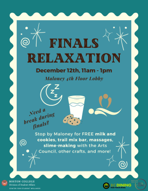 finals relaxation